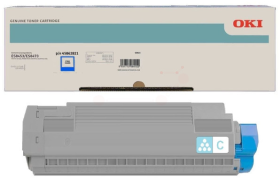 Original OKI 45862821 Toner Cyan