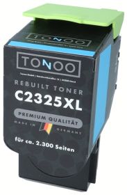 Tonoo® Toner ersetzt Lexmark C232HC0 Cyan XL