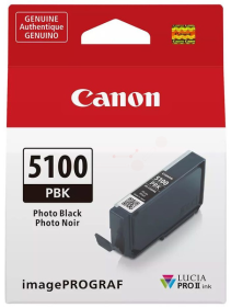 Original Canon PFI5100 | 6952C001 Tintenpatrone Foto Schwarz