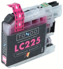 Tonoo® Tinte ersetzt Brother LC225XLM Magenta XL