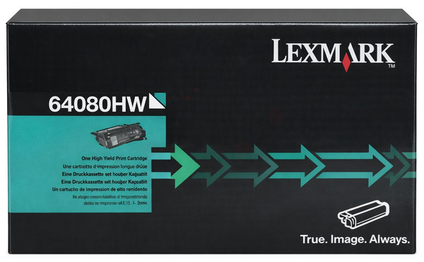 Original Lexmark 64080HW Toner Schwarz