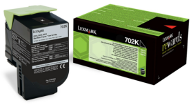 Original Lexmark 702K | 70C20K0 Toner Schwarz