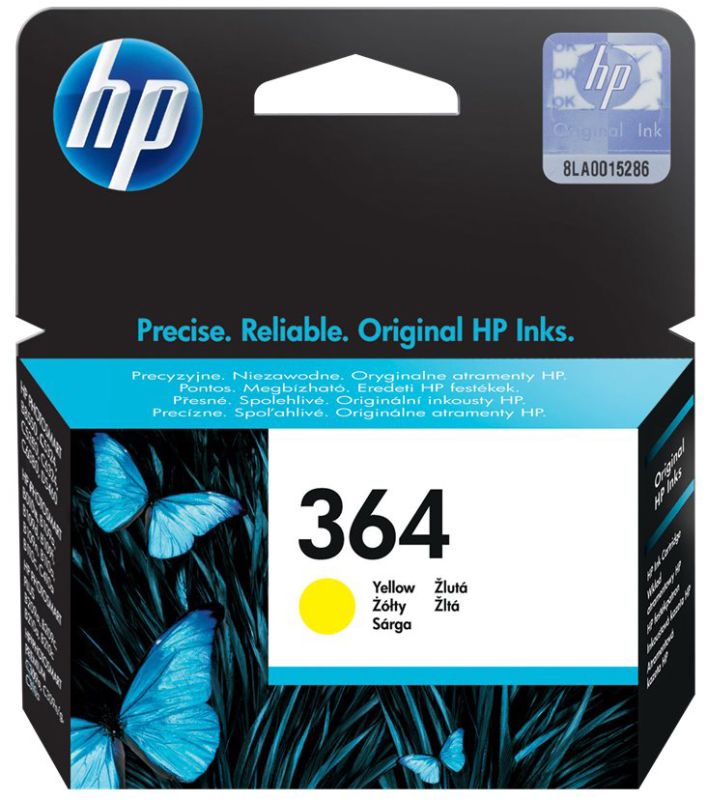 Original HP 364 | CB320EE Tinte Gelb ( 2025 )