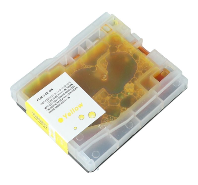 Tonoo® Tinte ersetzt Brother LC1000Y Gelb