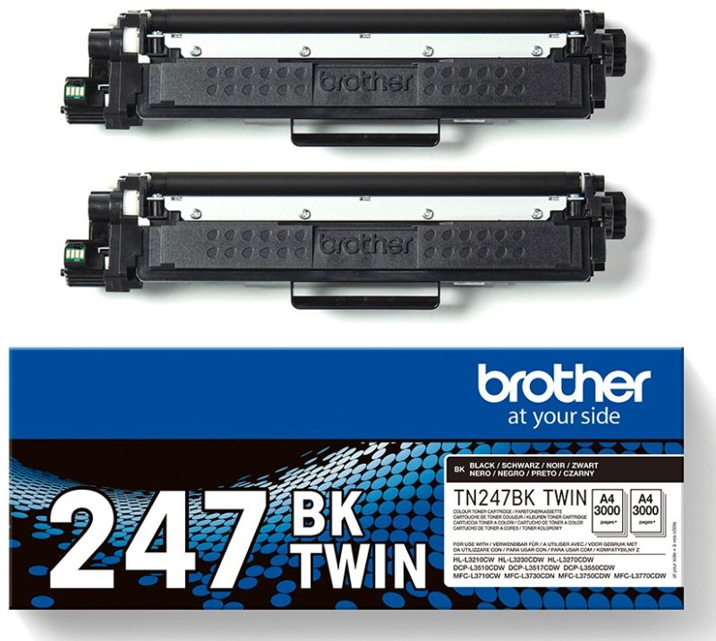 Original Brother TN247BKTWIN Toner Schwarz ( 2er-Set )