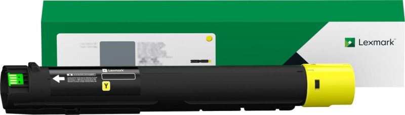 Original Lexmark 85D0HY0 Toner Gelb XL
