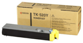 Original Kyocera TK520Y / 1T02HJAEU0 Toner Gelb