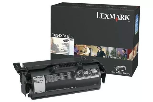 Original Lexmark T654X31E Toner Schwarz XXL
