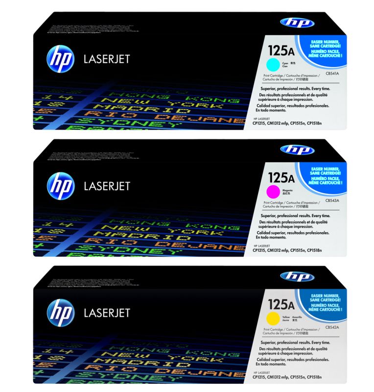 Original HP CF373AM | 125A Toner C/M/Y Spar Set ( 3 Stück )