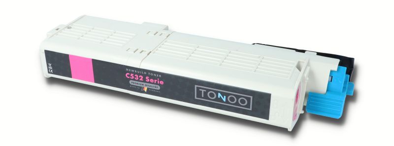 Tonoo® Toner ersetzt OKI 46490622 Magenta