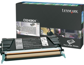 Original Lexmark C5240KH Toner Schwarz XL