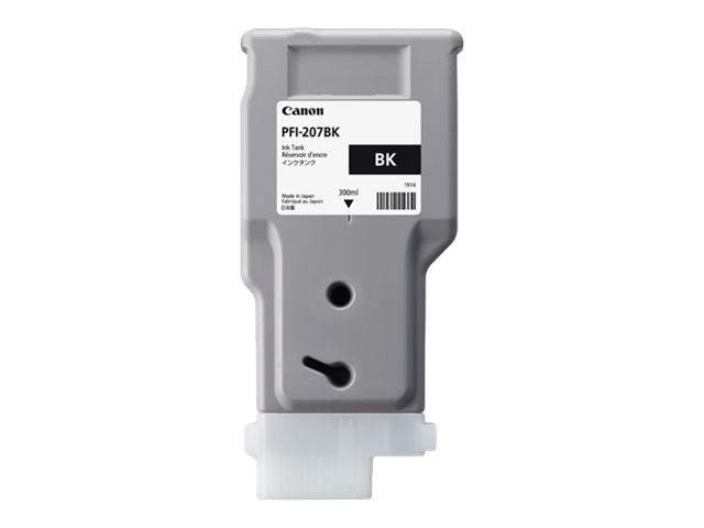 Original Canon PFI207BK | 8789B001 Tinte Schwarz XL ( 2023 )