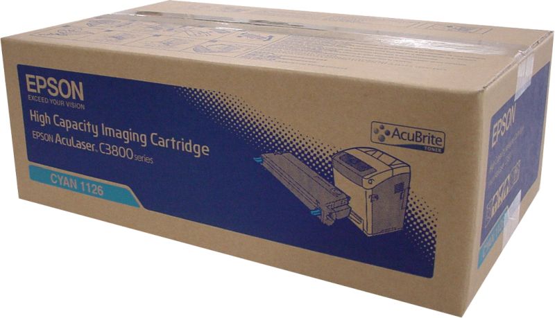 Original Epson 1126 | C13S051126 Toner Cyan