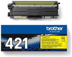 Original Brother TN421Y Toner Gelb
