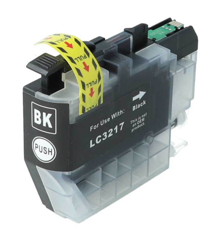 Tonoo® Tinte ersetzt Brother LC3217BK Schwarz
