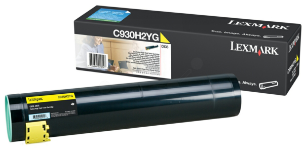Original Lexmark C930H2YG Toner Gelb