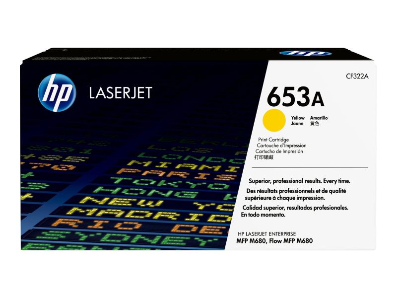Original HP CF322A | 653A Toner Gelb
