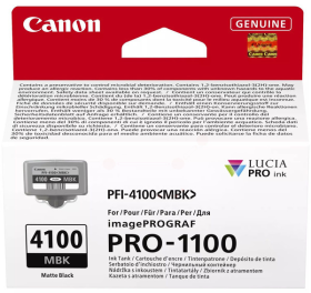 Original Canon PFI4100MBK | 6776C001 Tintenpatrone Matt Schwarz