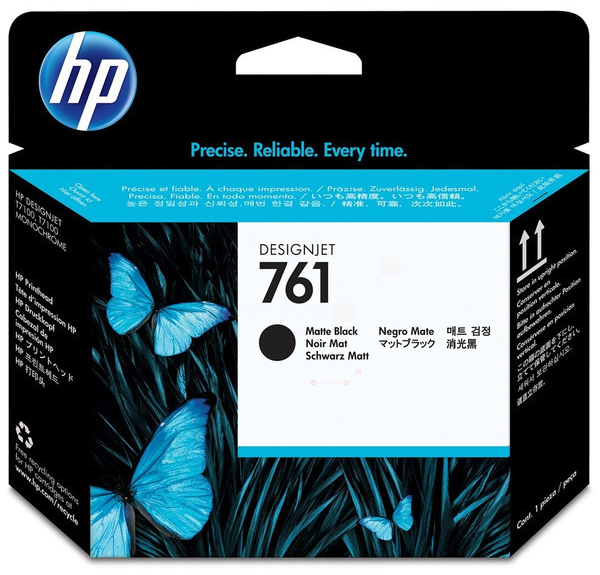 Original HP 761 | CH648A Druckkopf Matt Schwarz
