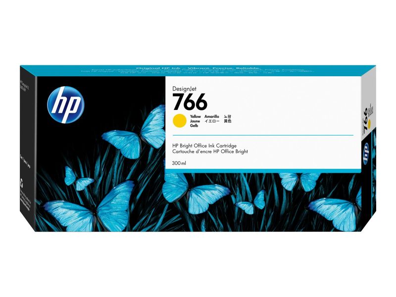 Original HP 766 | P2V91A Tinte Gelb