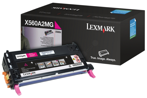 Original Lexmark X560A2MG Toner Magenta