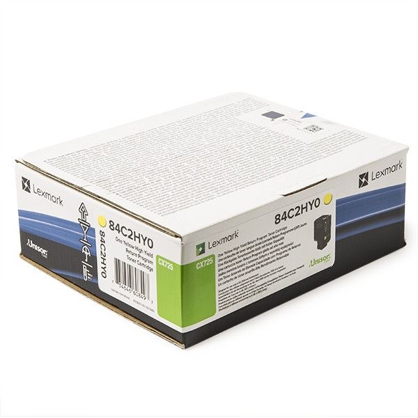 Original Lexmark 84C2HY0 Toner Gelb XXXL