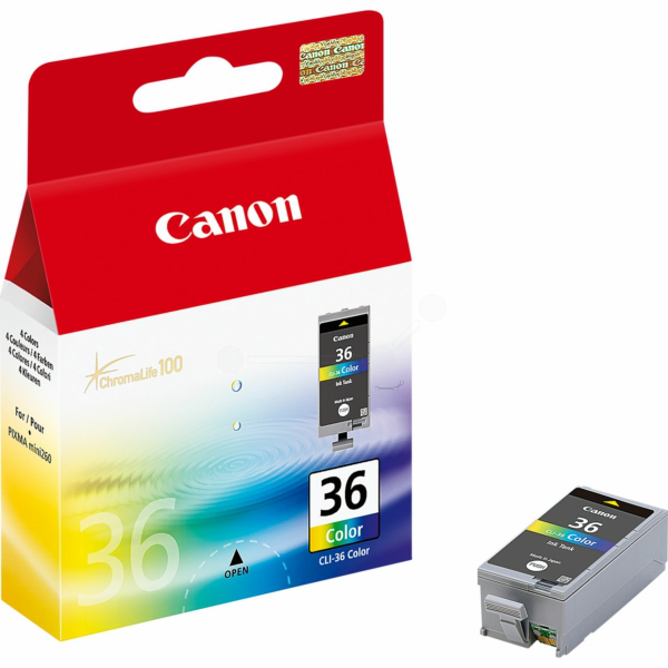 Original Canon 1511B001 | CLI36 C Tinte CMY