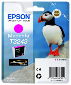 Original Epson T3243 | C13T32434010 Tinte Magenta