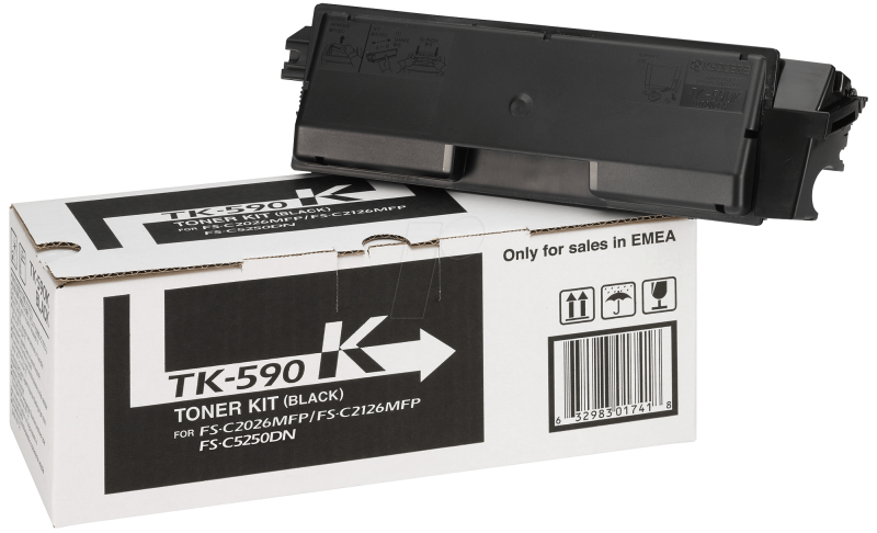 Original Kyocera TK590K Toner Schwarz