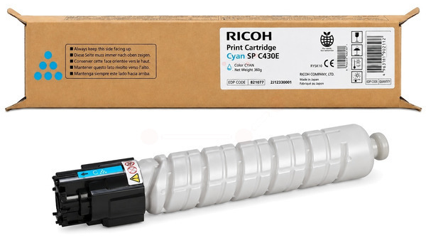 Original Ricoh Type SPC430E | 821097 | 821077 | 821207 | 821280 Toner Cyan