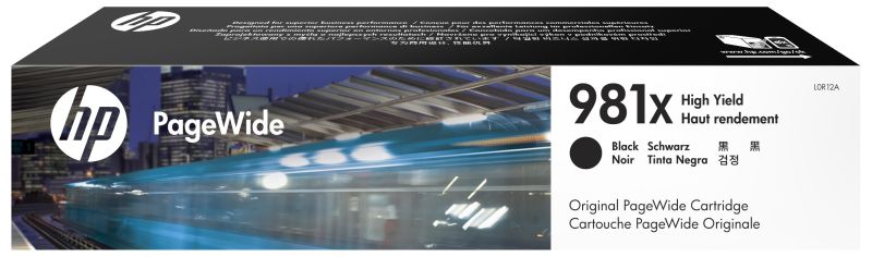 Original HP 981X | L0R12A Tinte Schwarz XL