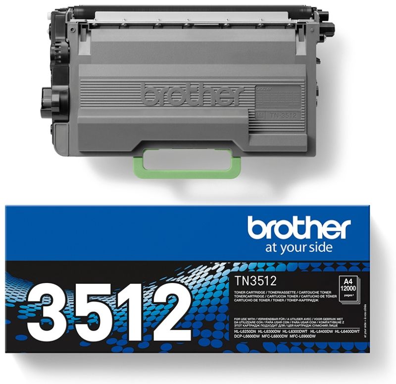 Original Brother TN3512 Toner Schwarz