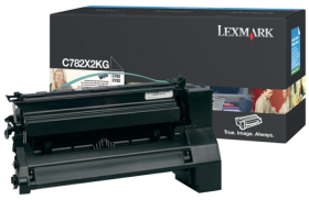 Original Lexmark C782X2KG Toner Schwarz