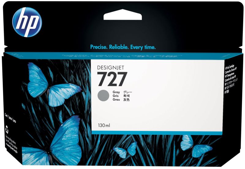 Original HP 727 | B3P24A Tinte Grau ( 02.2027 )