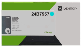 Original Lexmark 24B7557 Toner Cyan