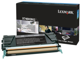 Original Lexmark X746H2KG Toner Schwarz