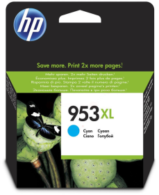 Original HP 953XL | F6U16AE Tinte Cyan