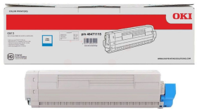 Original OKI 46471115 Toner Cyan