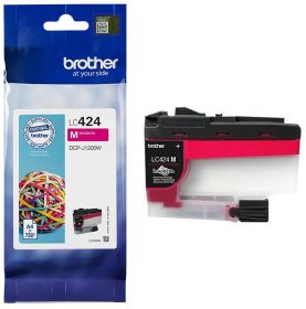 Original Brother LC424M Tinte Magenta