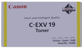 Original Canon C-EXV19 | 0400B002 Toner Gelb