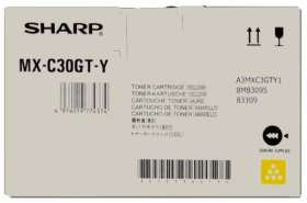 Original SHARP MXC30GTY gelb Toner