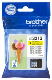 Original Brother LC3213Y Tinte Gelb XL