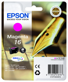Original Epson 16 | C13T16234012 Tinte Magenta