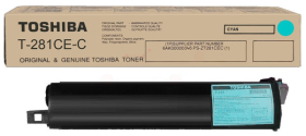 Original Toshiba T-281CE-C | 6AK00000046 Toner Cyan