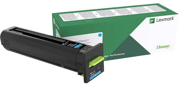 Original Lexmark 82K2HCE Toner Cyan XL