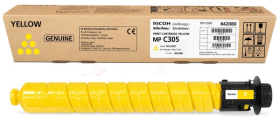 Original Ricoh Type MPC305E | 842080 Toner Gelb