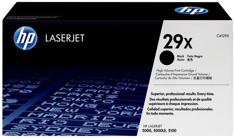 Original HP C4129X | 29X Toner Schwarz XL