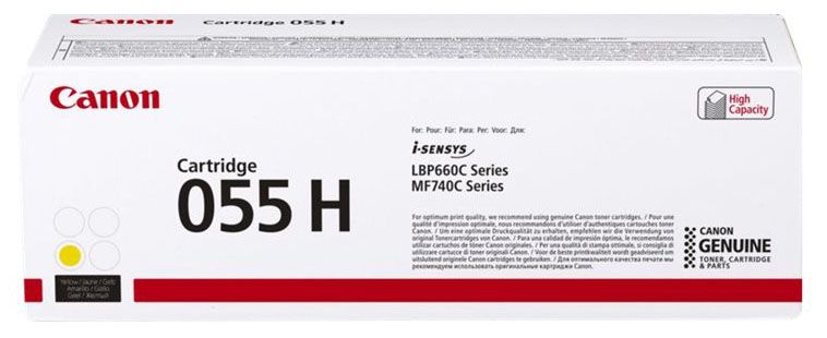 Original Canon 3017C002 | 055H Toner Gelb XL