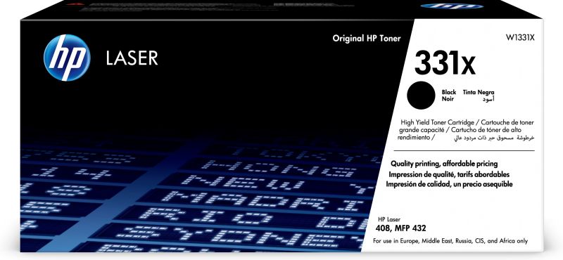 Original HP 331X | W1331X Toner Schwarz XL