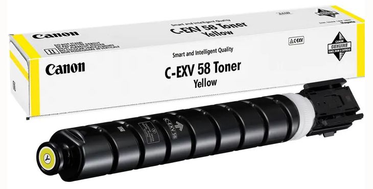 Original Canon C-EXV58Y | 3766C002 Toner Gelb